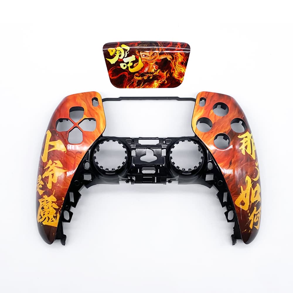 Shells For PS5 Dualsense Controller - NeZha Style (Glossy Finish)