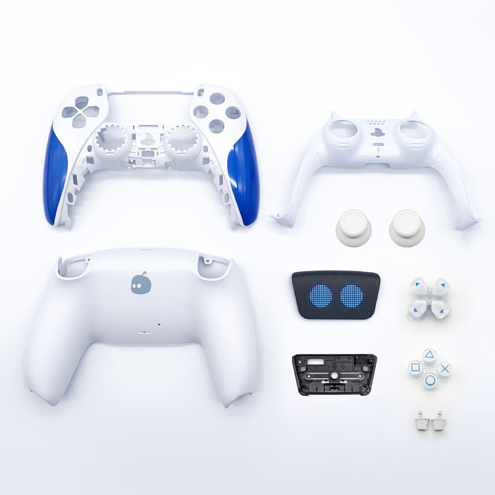 Shells For PS5 Dualsense Controller - Astro Bot Style