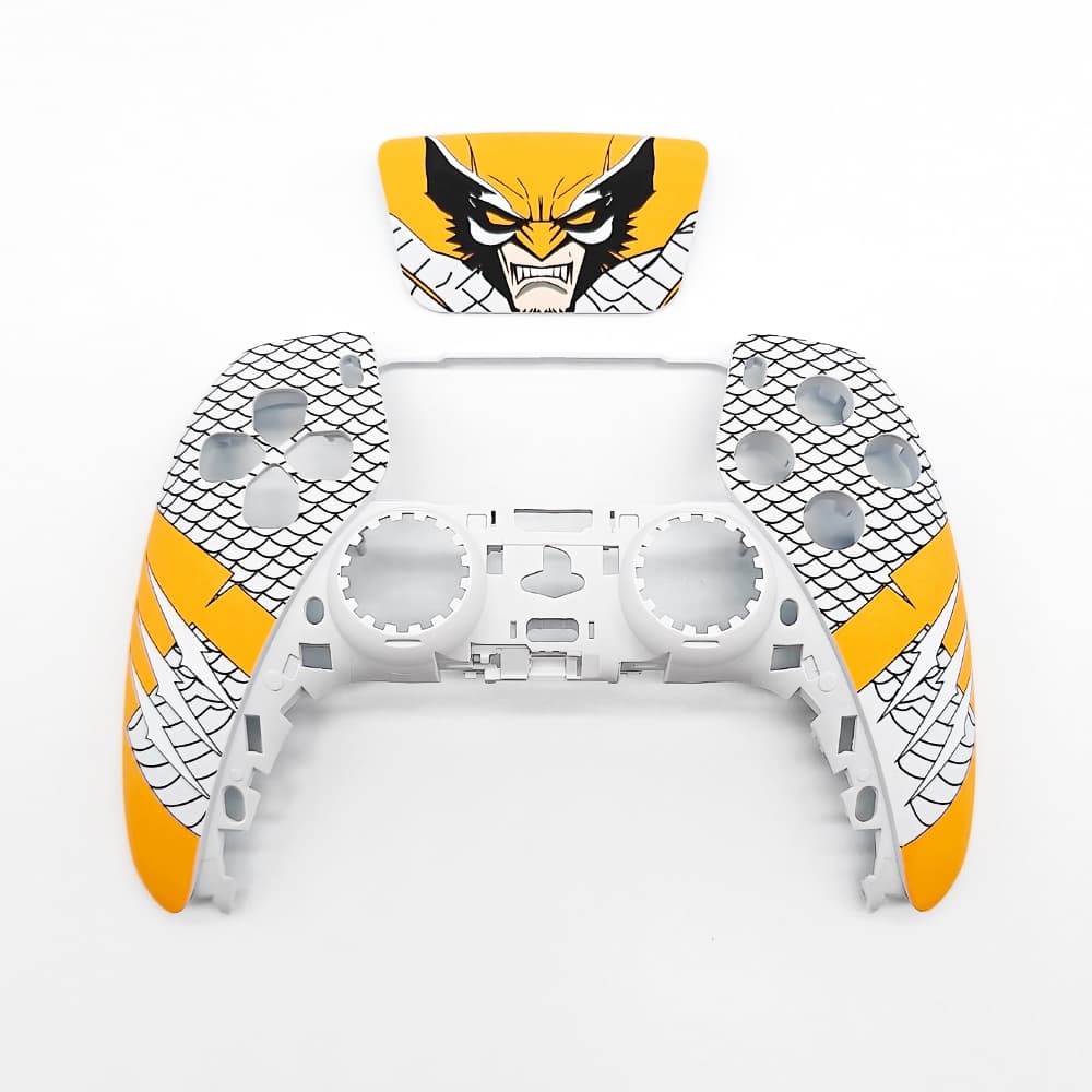 Shells For PS5 Dualsense Controller - Wolverine Style