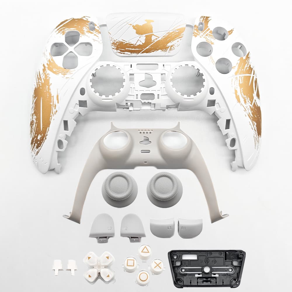 Shells For PS5 Dualsense Controller - Ghost Of Yotei Style